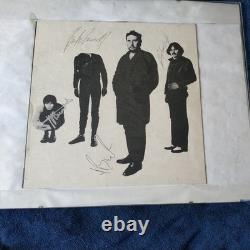 The Stranglers Autograph hand signed original white album. Rare