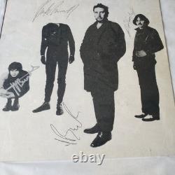 The Stranglers Autograph hand signed original white album. Rare