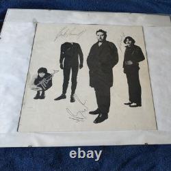 The Stranglers Autograph hand signed original white album. Rare