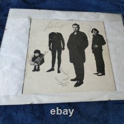The Stranglers Autograph hand signed original white album. Rare