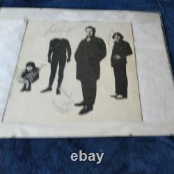 The Stranglers Autograph hand signed original white album. Rare
