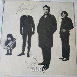 The Stranglers Autograph hand signed original white album. Rare