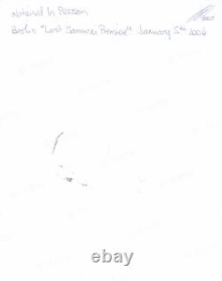 Tom Cruise Top Gun & Mission Impossible VERY RARE GENUINE HAND SIGNED PHOTO