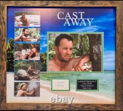 Tom Hanks, Cast Away Hand Signed Card, Photo Presentation
