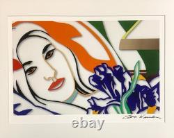 Tom Wesselmann Large 16x20 Inch offset lithograph Hand Signed with certificate