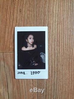 Twice Event Prize Real Polaroid Autographed Hand CHAEYOUNG