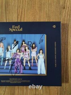Twice Feel Special Promo Album Autographed Hand Signed