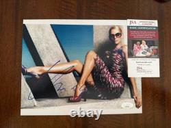 Uma Thurman Hand Signed Sexy Autographed 10x8 Pulp Fiction Etc. Rare JSA COA