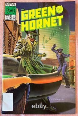 VAN WILLIAMS THE GREEN HORNET Hand Signed Autographed Comic Book With COA