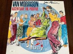 Van Morrison Hand Signed Accentuate The Positive Insert Autographed Jsa Coa