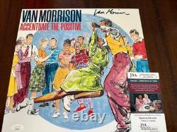 Van Morrison Hand Signed Accentuate The Positive Insert Autographed Jsa Coa