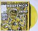 Viagra Boys Consistency Of Energy Hand Signed Yellow Record Autographed