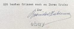 Violinist BRONISLAW HUBERMAN Hand SIGNED AUTOGRAPH + PHOTO + MAT Jewish VIOLIN Violinist BRONISLAW HUBERMAN Hand SIGNED AUTOGRAPH + PHOTO + MAT Jewish VIOLIN
