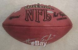 WALTER PAYTON. AUTOGRAPHED OFFICIAL NFL FOOTBALL. MIRRORED CASE. With STEINER COA