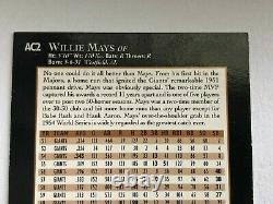 Willie Mays Signed Autographed Upper Deck Baseball Card New York Giants