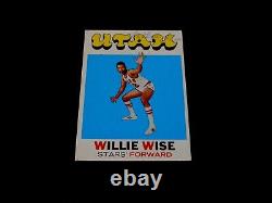Willie Wise 1971 Topps #178 Autographed Rookie Card Vintage'70s ABA RC AUTO