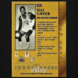 Wilt Chamberlain/Hal Greer 1996 Topps dual hand signed Autograph card withCOA
