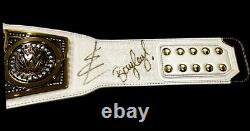 Wwe Becky Lynch Charlotte Bayley Hand Signed Autographed Womens Belt With Coa