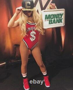 Wwe Carmella Ring Worn Gear Hand Signed With Photo Proof