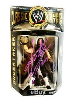 Wwe Classic 1 The Undertaker Hand Signed Autographed Toy Action Figure With Coa