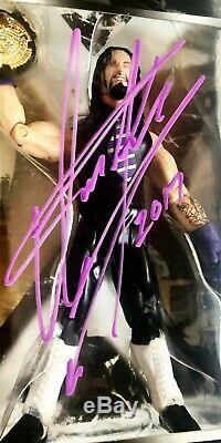 Wwe Classic 1 The Undertaker Hand Signed Autographed Toy Action Figure With Coa