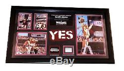 Wwe Daniel Bryan Hand Signed Autographed Wrestlemania Framed Plaque Lmtd To 500