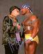 Wwe Hulk Hogan And Sgt Slaughter Hand Signed Autographed 8x10 Photo With Coa