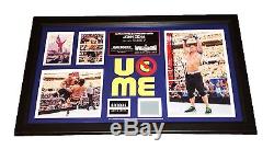 Wwe John Cena Wrestlemania 31 Hand Signed Autographed Commemorative Plaque