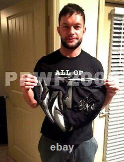 Wwe Nxt Finn Balor Hand Signed Autographed Ring Worn Trunks With Proof And Coa