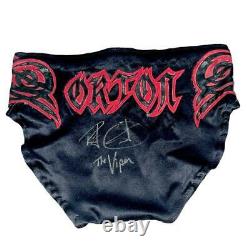 Wwe Randy Orton Ring Worn Hand Signed Wm 27 Trunks Vs CM Punk With Proof And Coa