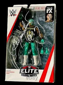 Wwe Rey Mysterio Jr Hand Signed Autographed Elite #69 Toy With Coa Very Rare