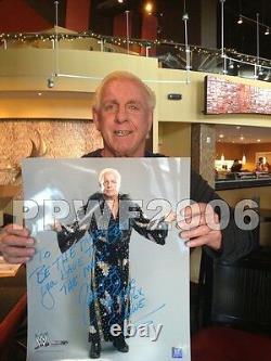Wwe Ric Flair Hand Signed Autographed 16x20 Inscribed Photo With Proof And Coa 2