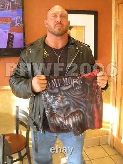 Wwe Ryback Ring Worn Hand Autographed Signed Singlet With Photo Proof And Coa 5