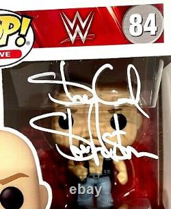 Wwe Stone Cold Steve Austin Hand Signed Autographed Funko Pop #84 With Jsa Coa