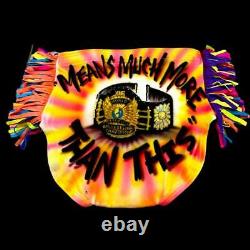 Wwe Ultimate Warrior Hand Signed Autographed Event Worn K&h Wm 7 Trunks With Coa