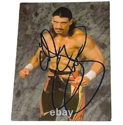 Wwe Wcw Eddie Guerrero Hand Signed Autographed Panini 4x6 Photo With Psa Dna Coa