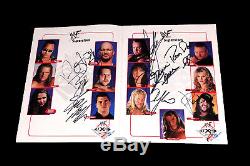 Wwe Wwf Autograph Book Hand Signed By 72 Guerrero Benoit Undertaker Vince Rare