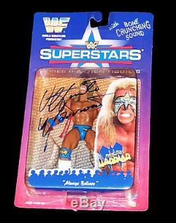 Wwf Wwe The Ultimate Warrior Hand Signed Autographed Toy Action Figure With Coa