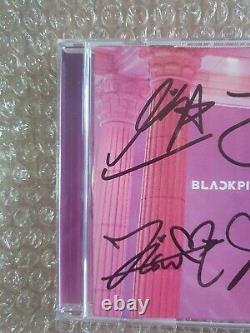 Yg Blackpink 2017 Digital Single Promo Album Autographed Hand Signed