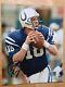 Young Peyton Manning Auto Autograph 8x10 Photo Hand Signed With Coa Colts Legend