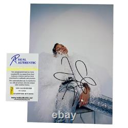 ZOE SALDANA Hand Signed 8x11 Autographed Photo Color With COA (RA) Authentic
