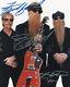 Zz Top All Three Members Original Autographs Hand Signed 8 X 10 With Coa