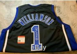Zion Williamson Jersey! Hand Autographed #1 Pick in Draft. Nice CoA included
