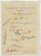 1938 Australian Cricket Équipe 13 Signée À La Main Autographes Bradman, Barnes, Rare
