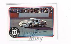 1988 Maxx Davey Allison Texaco Signe De La Main Autographe Carte Rookie #89 Très Rare
