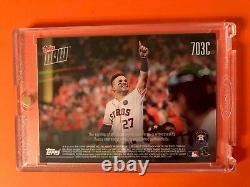 2017 Topps Now Autograph Card Jose Altuve Astros In Hand Signed Auto 04/25