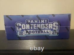 2021 NFL Football Panini Contenders Mega Box Scellé 1 Auto & 2 Mem In Hand