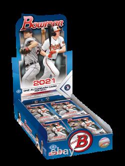 2021 Topps Bowman Baseball Hobby Box Usine Scellée Dans Les Narines Maintenant