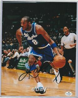 #24 Kobe Bryant Autograph 8x10 Photo Avec Coa Hand Signé Los Angeles Lakers