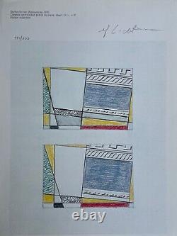 5 lithographies originales signées à la main de Roy Lichtenstein + certificat d'authenticité et évaluation de 3 500$